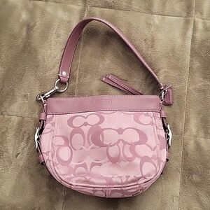 Pink Coach Purse